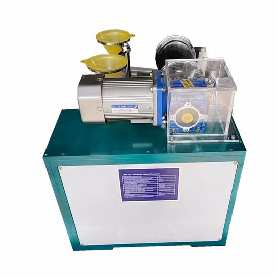 Laboratory Roll Dry Magnetic Separator for Mineral Magnet Separation Machine