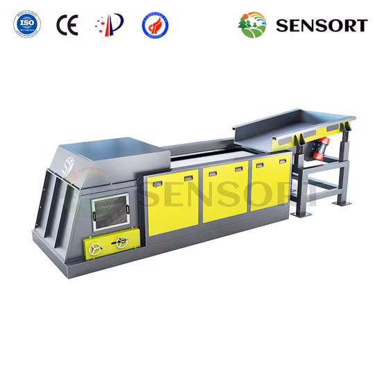 Small-Sized Non-Ferrous Metal Removing Laboratory Equipment with Eddy Current Separator for Experiment
