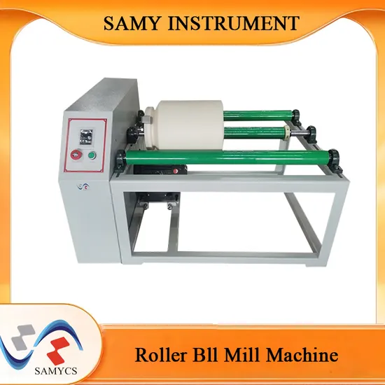 Dual-Purpose Machine Laboratory Ball Mill for Mixing and Grinding