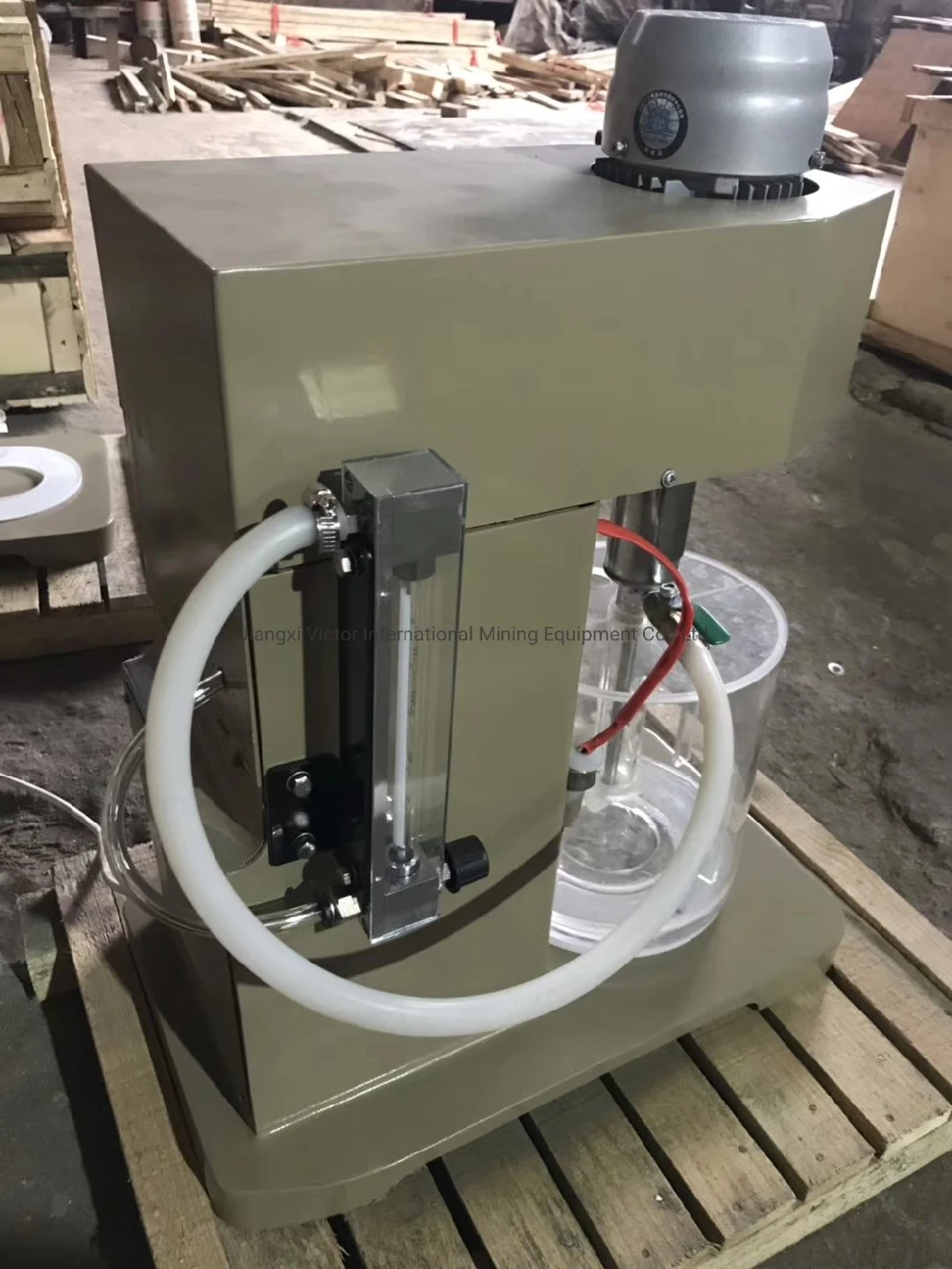 Laboratory Chemical Mining Testing 1.5/3/5L Leaching Reator Agitator for Liquid Mixing