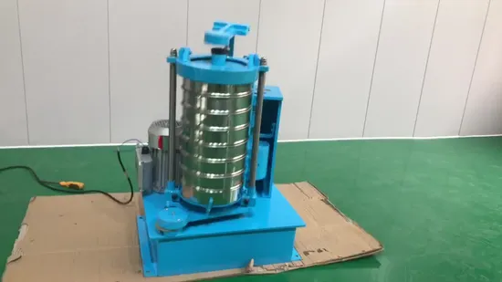 Slap Type Lab Test Vibrating Sieve Shaker for Particle Anylysis