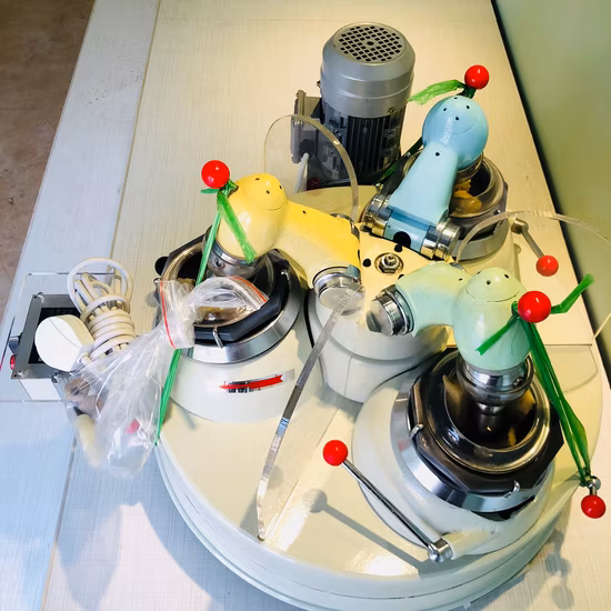 3 Inch 1 Lab Machine Automatic Mortar Grinder