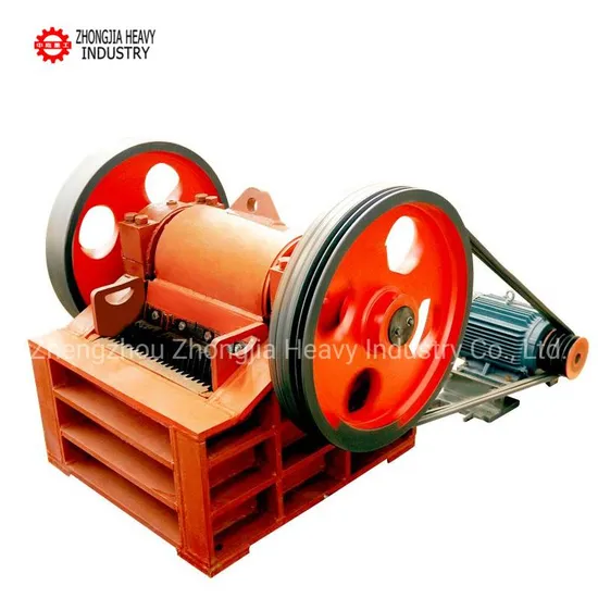 PE100X125 Small Jaw Crusher Crushing Machine for Lab Testing