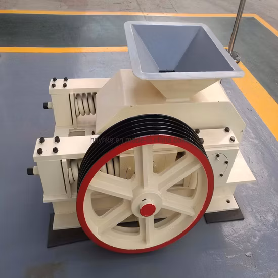 Lab/Laboratory Double Roller Small Roll Crusher for Mineral Processing