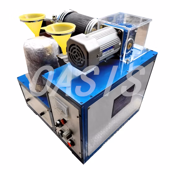 Separador magnético seco de rollo de laboratorio para máquina de separación de imanes minerales