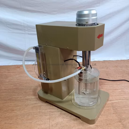 Tanque agitador de lixiviación de laboratorio Xjt 1.5/3/5L Reactor de lixiviación pequeño