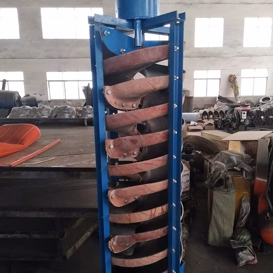 Escala de laboratorio Vertical 5ll-600 Circón/Oro/Cobre/Carbón/Cromo Concentrador en espiral de procesamiento de minerales a la venta