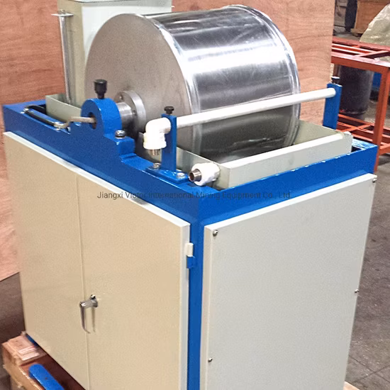 Directo de fábrica 220/380V, 50/60Hz Crs400*300 separador magnético de tambor húmedo de laboratorio