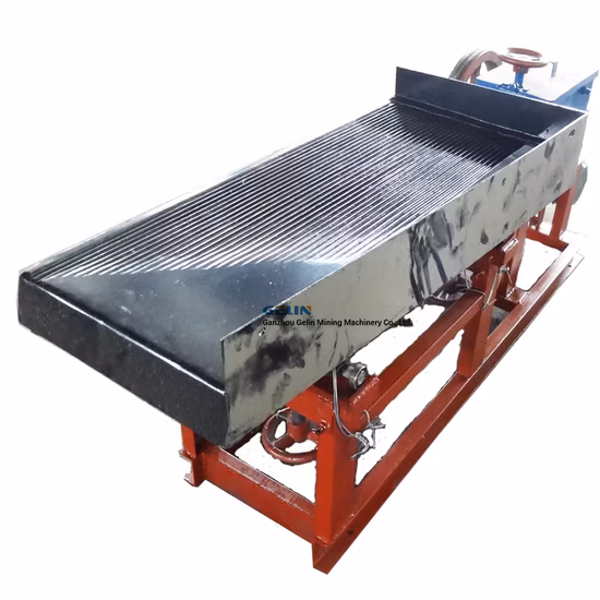 Máquina de laboratorio de minería de oro pequeña mesa vibratoria para pruebas