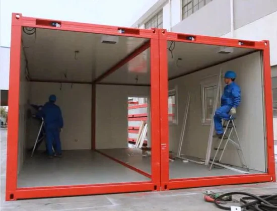 Edificio modular para colorido estadio de enseñanza separado (shs-mh-edu003)