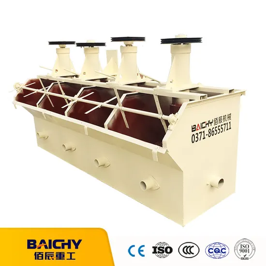 Máquina de flotación de laboratorio de máquina de flotación de mineral de oro de ahorro de energía