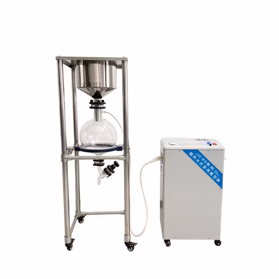 Filtro de vacío de disco de laboratorio de máquina separadora de sólidos y líquidos para minería de oro