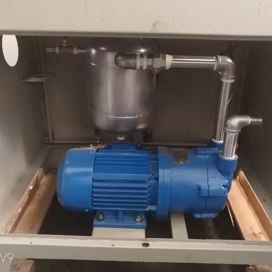 Equipo de procesamiento de minerales Filtro de vacío de disco separador de líquidos sólidos de acero inoxidable para laboratorio