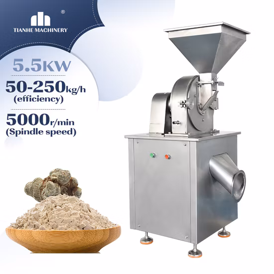 Trituradora de mandíbula de laboratorio Sf-180 Pulverizador eléctrico