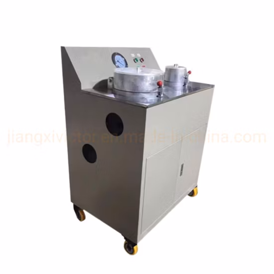 Filtro de disco de vacío de laboratorio con dos discos para deshidratación de minerales