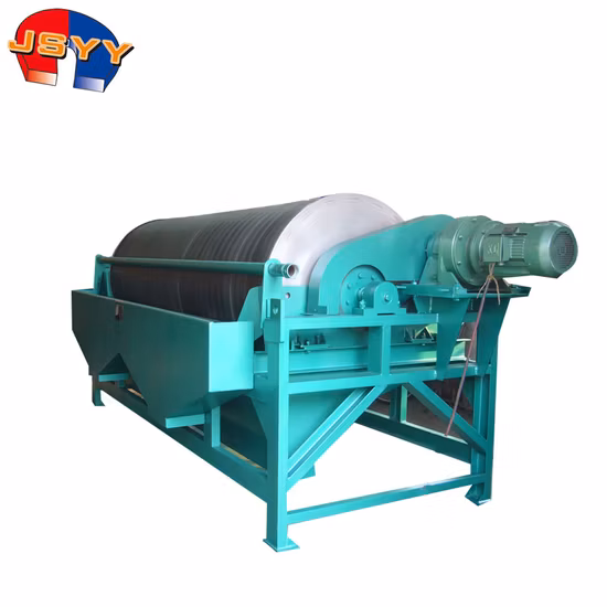 Separador magnético pequeño de laboratorio de venta directa del fabricante Separador magnético de tambor húmedo de alto magnetismo